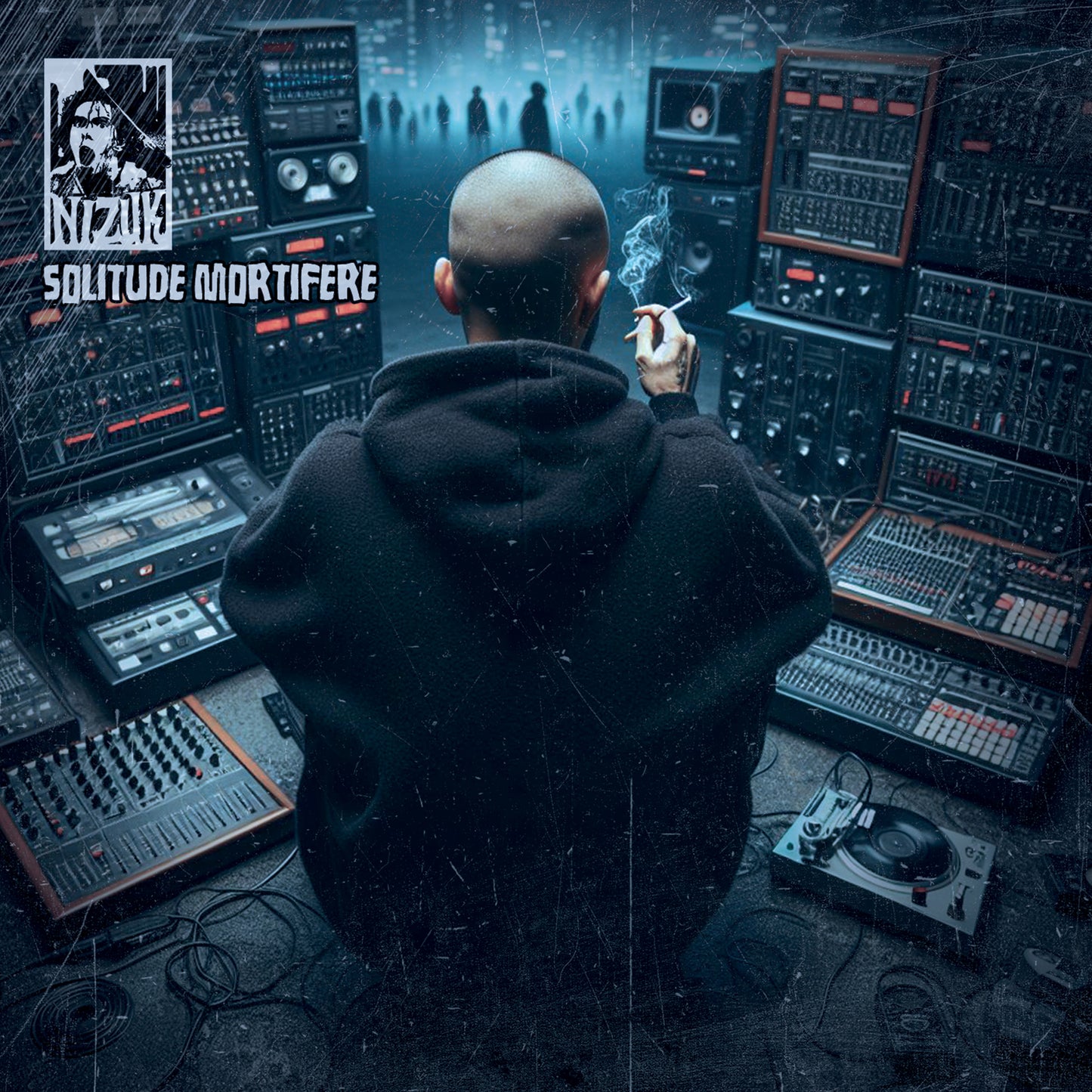 nizuk, solitude mortifère, boom bap, rap indé, hip hop beats, 12bit, low def prod, cd, hip hop beatmaker, beatmaking,