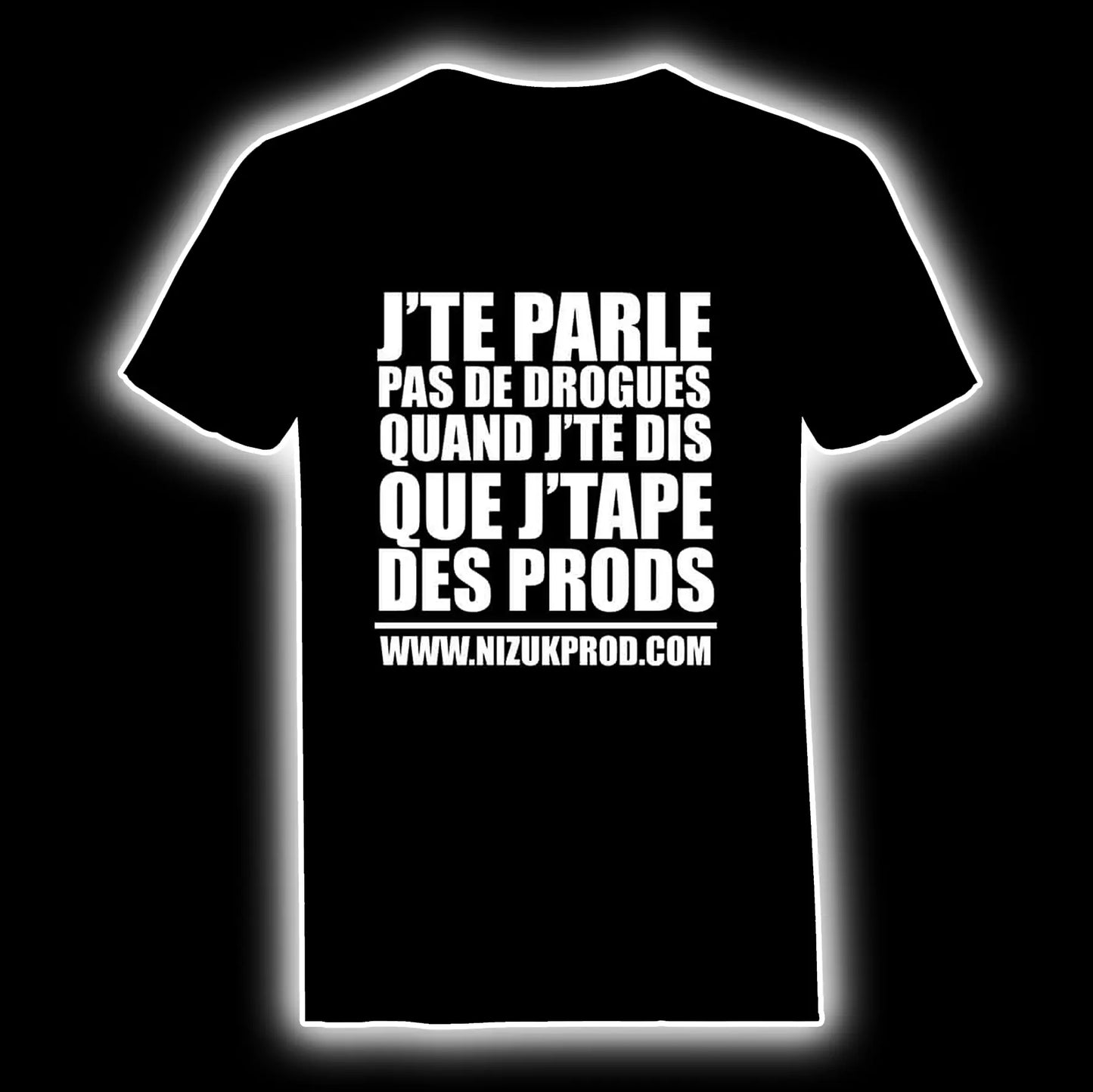 T-shirt Hip Hop du beatmaker Boom Bap Nizuk, spécial beatmaker old school