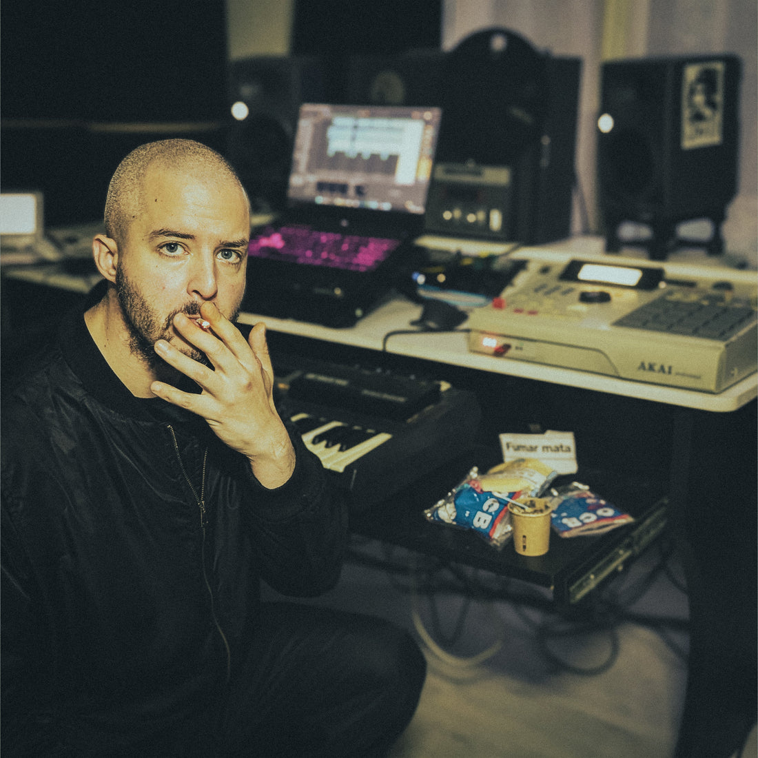 nizuk, beatmaker, boom bap, le monde du schizophrène, hip hop, 12bit, schizophrénie,