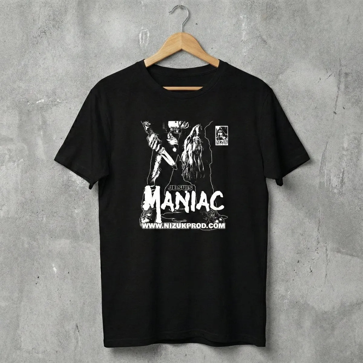 T-Shirt "MANIAC" - NIZUKPROD.com