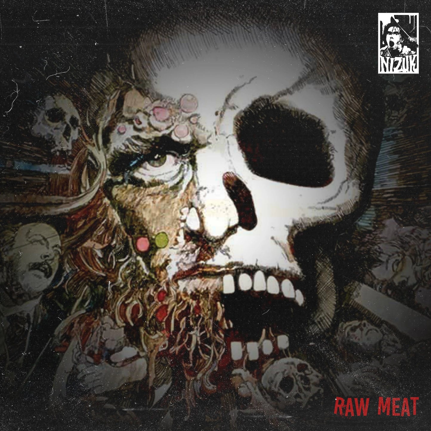 nizuk, beatmaker, boom bap, raw meat, death rap beat, dark hip hop instrumental
