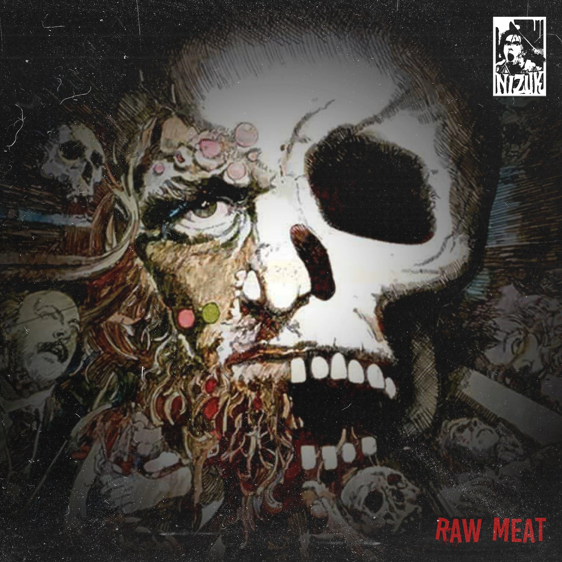 nizuk, beatmaker, boom bap, raw meat, death rap beat, dark hip hop instrumental
