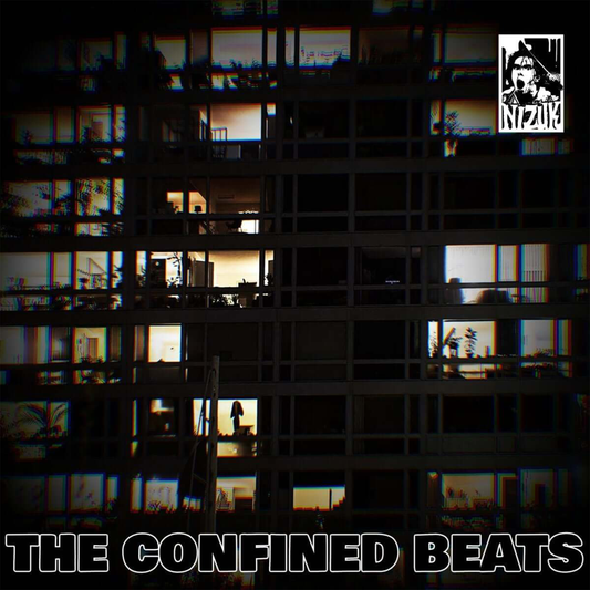 Beat Tape 90's Hip Hop du beatmaker Hip Hop indépendant Nizuk, The Confined Beats, relatant du confinement lors de la crise du Covid-19, disponible au format CD.